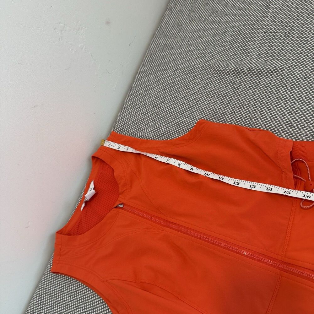 Athleta Expedition Dress Womens 4 Orange Featherweight Stretch Skort Hiking - Picture 13 of 14